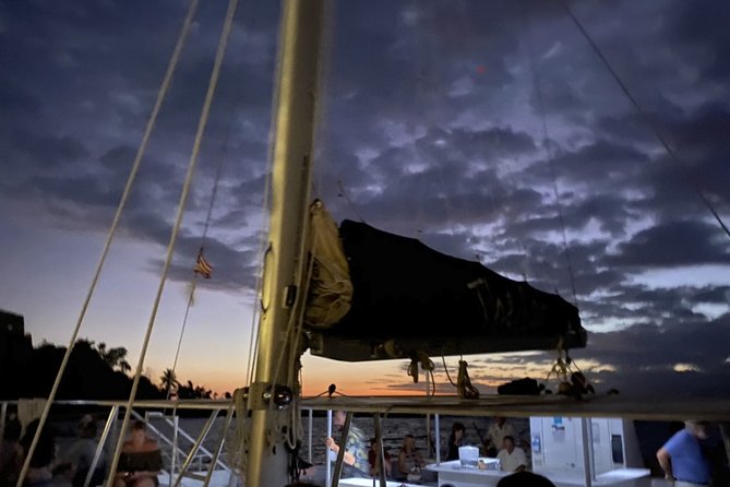 Sunset & Harbor Lights Dinner Sail from the Marriott's Frenchman's Cove - Boarding the VI Cat at Frenchman’s Cove