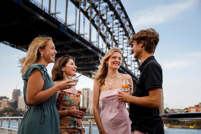 Sydney Cocktail Harbour Bar Cruise with Charcuterie Board - The welcome cocktail sets the mood