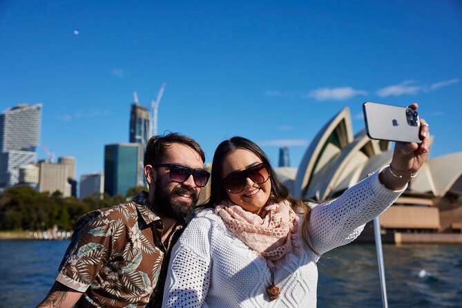 Sydney Combo: Morning Sightseeing to Bondi & Harbour Lunch Cruise - Mrs Macquarie’s Chair delivers the classic Sydney view
