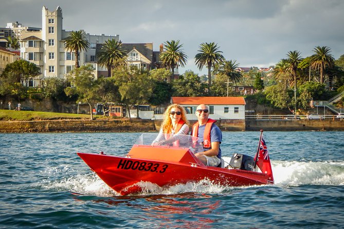 Sydney Speed Boat Adventure Harbour Tour - Garden Island and the Navy base