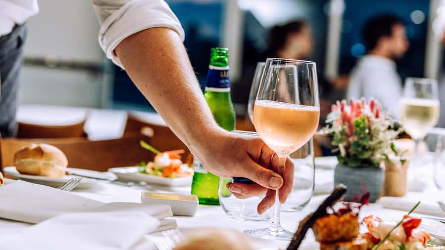 Sydney: Sydney Harbor Lunch Cruise with Welcome Drink - Three decks and 360-degree harbor views