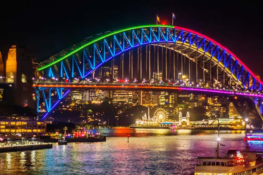 Sydney: Vivid Harbour Cruise with Canapes - Key points before you book