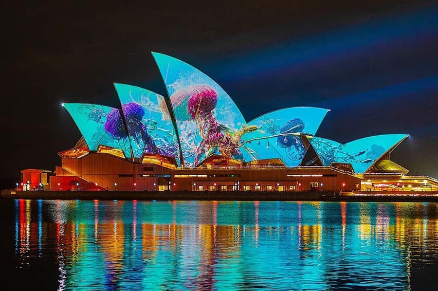 Sydney: Vivid Harbour Cruise with Canapes - Arriving at Pier 2 in Walsh Bay