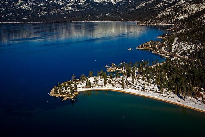 Tahoe's Sand Harbor Helicopter Tour - Following Tahoe’s east shoreline