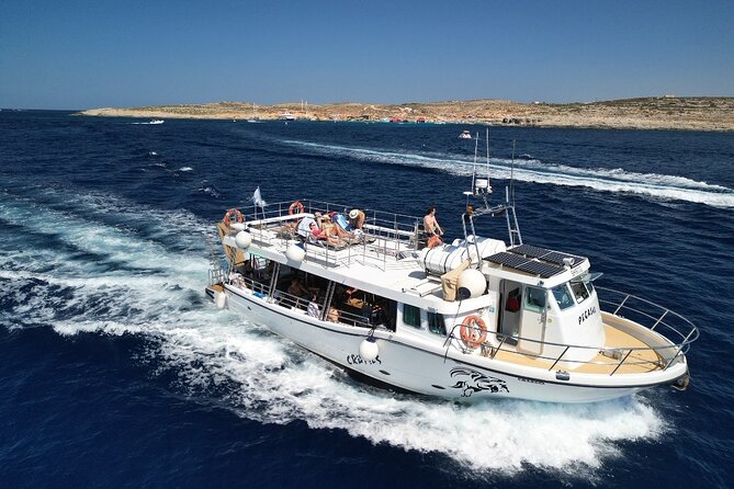 Three Bay Cruise Including Blue Lagoon from Mellieha - The Crew, Comfort, and Pace