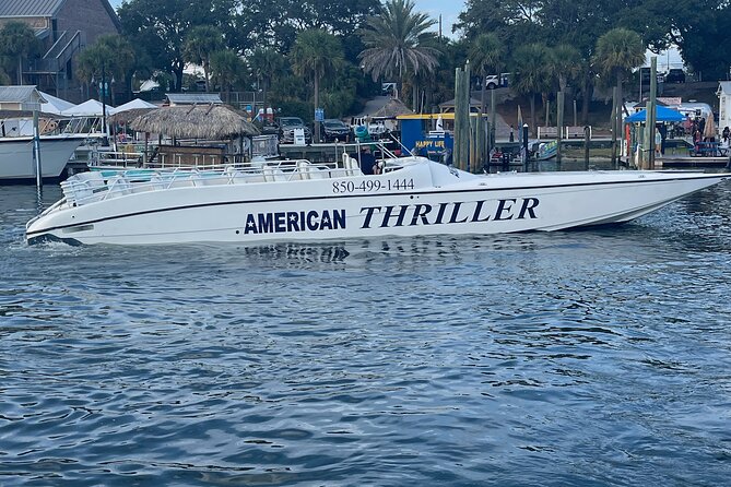 Thriller Sunset Dolphin Cruise in Destin Harbor - Sunset views over Choctawhatchee Bay