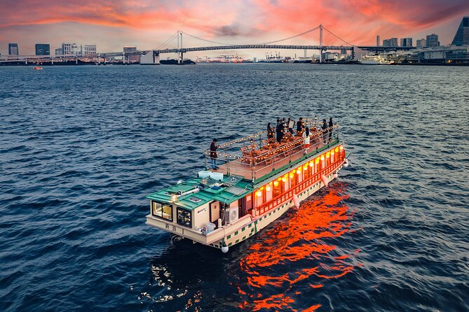 Tokyo Bay Yakatabune Dinner/Day Cruise with Japan Show and Drinks - Sukiyaki dinner with a Japanese touch