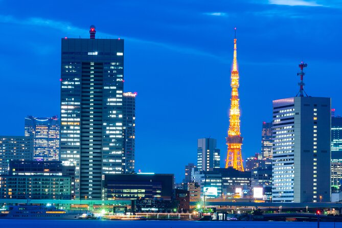 Tokyo Bay Yakatabune Dinner/Day Cruise with Japan Show and Drinks - Rainbow Bridge from the open deck