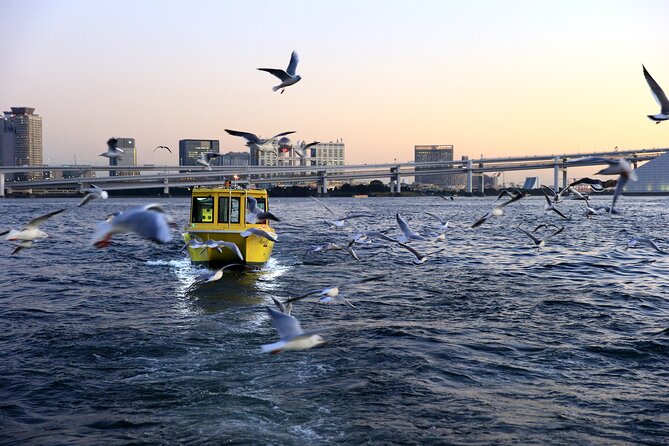 Tokyo: Scenic Bay Cruise with Local Guide on Private Boat - A distant look at Tokyo Skytree