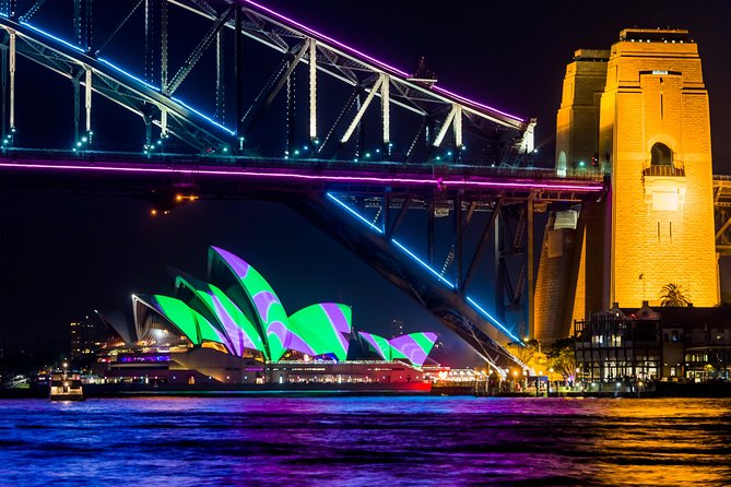 Vivid 90-Minute Sydney Harbour Catamaran Cruise with BYO Drinks - Pier 2 in Walsh Bay: allow extra time