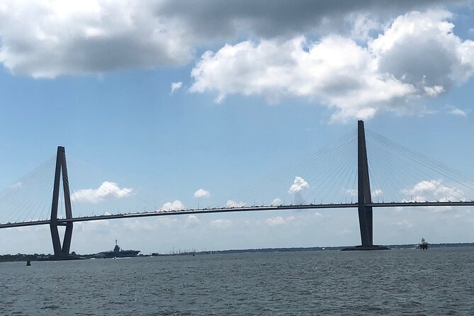 White point Battery and River Run through Charleston Harbor Boat - Starting at Ashley Marina on the Ashley River