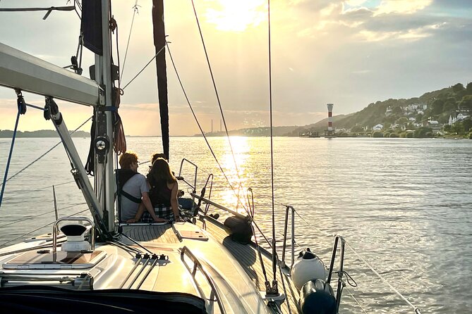 Yacht Sailing After Work Tour of Hamburg Harbor - The yacht, skipper, and pace on the Elbe